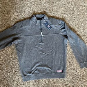 Vineyard Vines Quarter Zip Grey